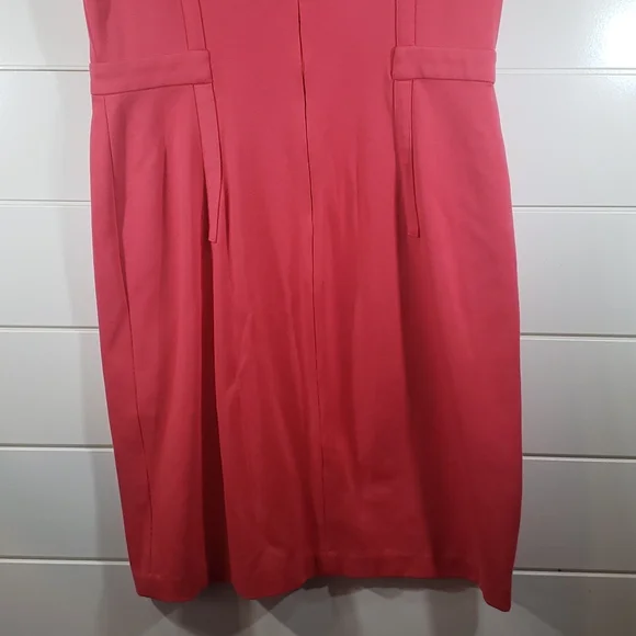 Tory Burch Osten coral pink sleeveless dress - Picture 8 of 10